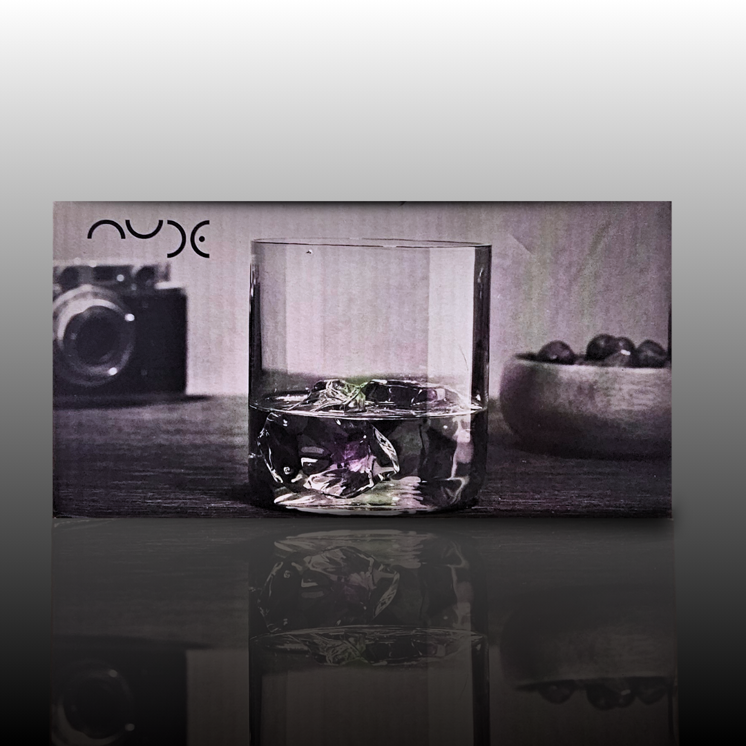 Nude Finesse Whiskey Glass 390 ml, (Set of 6)