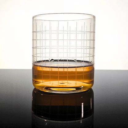Grid Pattern Tumbler 340 ml (Set of 6)